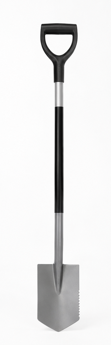 FISKARS Ergonimic Spaten mit gezahnter Schneide 125cm